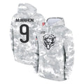 C.Bears #9 Jim McMahon Player Arctic Camo Salute to Service Pullover Hoodies Limited Ldoa Stitched Jerseys