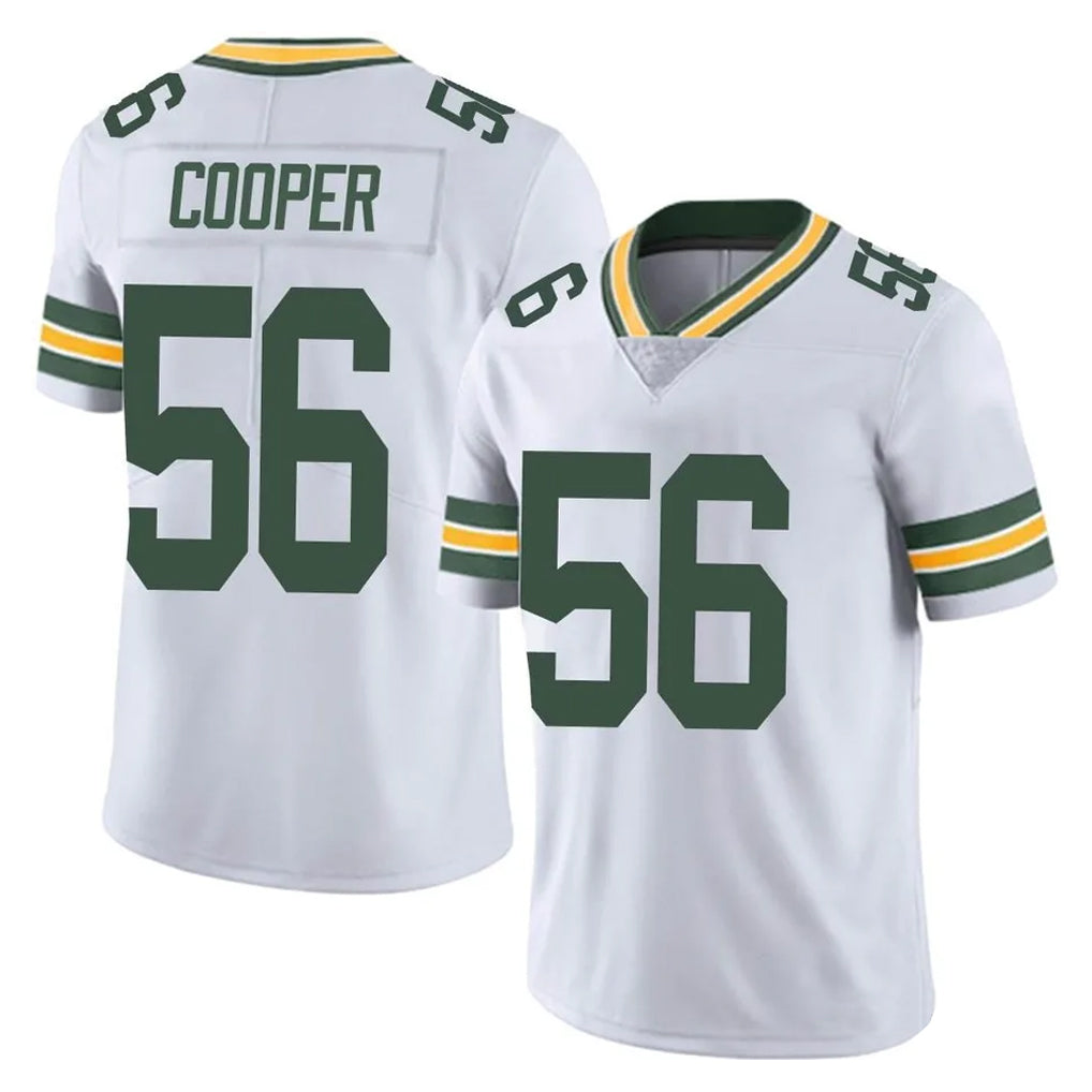 GB.Packers #56 Edgerrin Cooper Player White Vapor Untouchable Limited Home Game Ldoa Stitched Jerseys