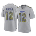 LA.Rams #12 Puka Nacua Player Gray Atmosphere Fashion Home Game Ldoa Stitched Jerseys