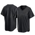 Athletics #4 Lawrence Butler Player Black Pitch Fashion T-shirt Home Game Ldoa Stitched Jerseys