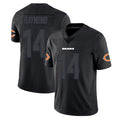 C.Bears #14 Kalif Raymond Player Black Impact Limited Game Ldoa Stitched Jerseys