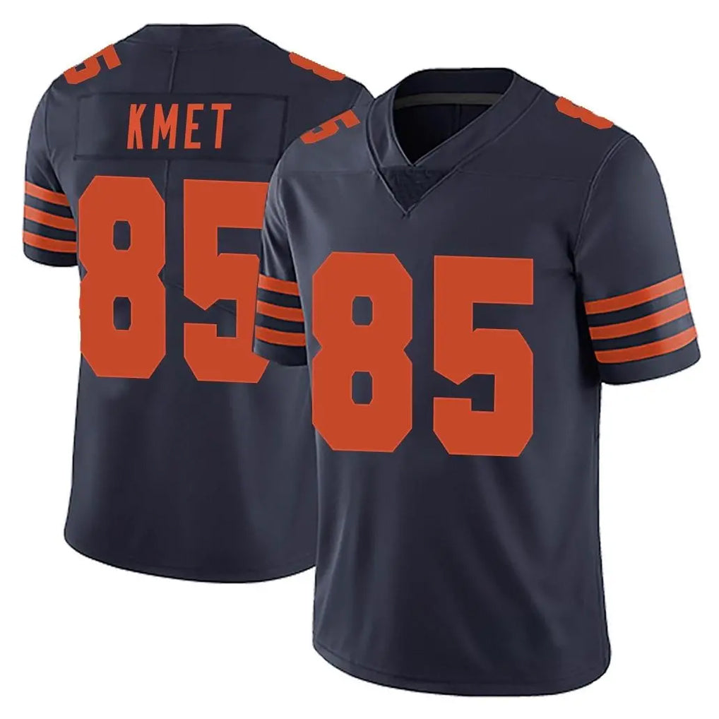 C.Bears #85 Cole Kmet Player Navy Blue Alternate Vapor Untouchable Limited Ldoa Stitched Jerseys