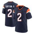 D.Broncos #2 Pat Surtain II Player Navy Home Game Ldoa Stitched Jerseys