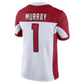 A.Cardinals #1 Kyler Murray Player White Vapor Limited Home Game Ldoa Stitched Jerseys