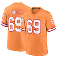 TB.Buccaneers #69 Cody Mauch Player Orange Throwback Home Game Ldoa Stitched Jerseys