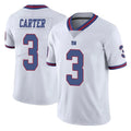 NY.Giants #3 Abdul Carter Player White Color Rush Home Game Ldoa Stitched Jerseys