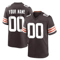 Custom C.Browns Brown Home Game Any Name & Numbers Ldoa Stitched Jerseys