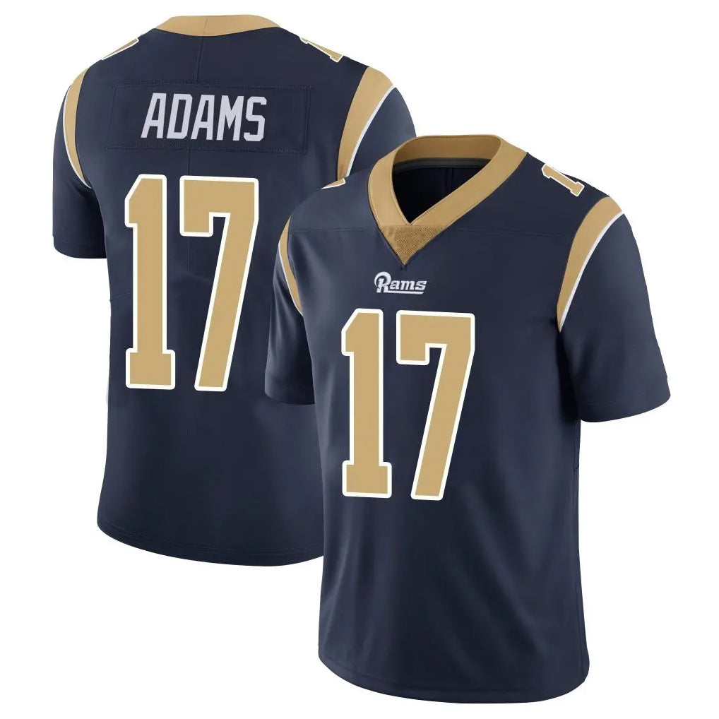 LA.Rams #17 Davante Adams Player Navy Limited Vapor Untouchable Home Game Ldoa Stitched Jerseys