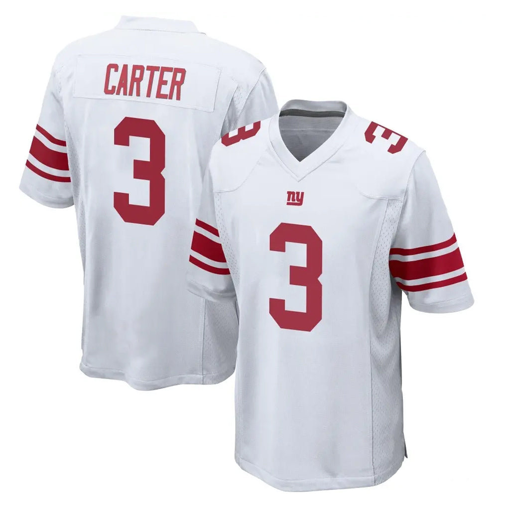 NY.Giants #3 Abdul Carter Player White Home Game Ldoa Stitched Jerseys