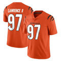 C.Bengals #97 Dexter Lawrence II Player Orange Vapor Untouchable Limited Home Game Ldoa Stitched Jerseys