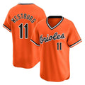 B.Orioles #11 Jordan Westburg Player Orange T-shirt Limited Home Game Ldoa Stitched Jerseys