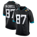 J.Jaguars #87 Keenan McCardell Player Black Home Game Ldoa Stitched Jerseys
