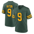 GB.Packers #9 Christian Watson Player Green Alternate Home Game Ldoa Stitched Jerseys