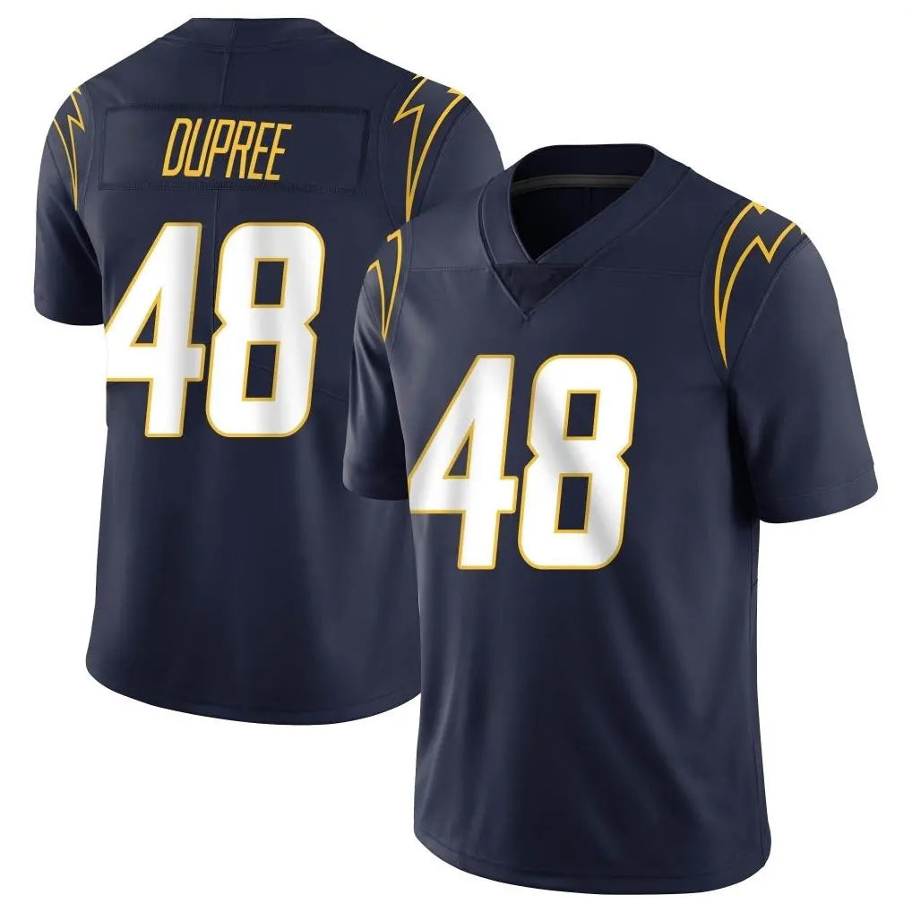 LA.Chargers #48 Bud Dupree Player Navy Limited Vapor Untouchable Home Game Ldoa Stitched Jerseys