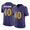 B.Ravens #40 Teddye Buchanan Player Purple Vapor F.U.S.E. Limited Ldoa Stitched Jerseys