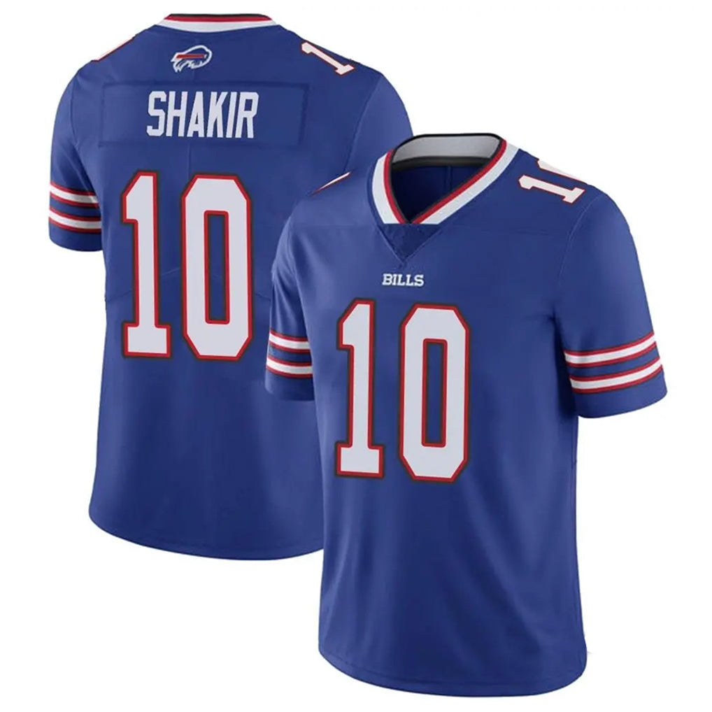 B.Bills #10 Khalil Shakir Player Royal Vapor Untouchable Limited Ldoa Stitched Jerseys