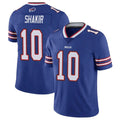 B.Bills #10 Khalil Shakir Player Royal Vapor Untouchable Limited Ldoa Stitched Jerseys
