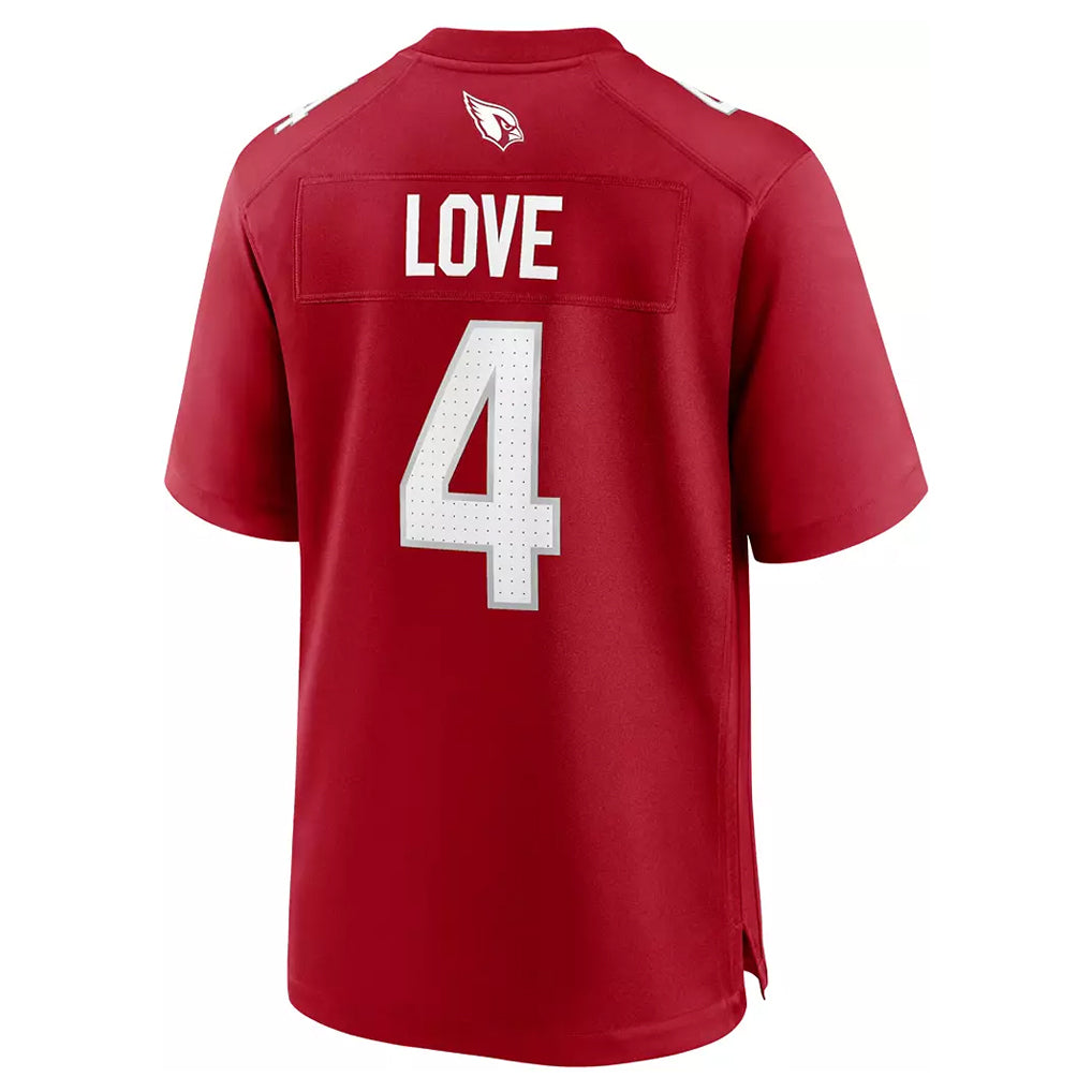 A.Cardinals #4 Jeremiyah Love Player Cardinal Limited Home Game Ldoa Stitched Jerseys