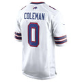 B.Bills #0 Keon Coleman Player White Home Game Ldoa Stitched Jerseys
