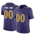 Custom B.Ravens Purple Vapor F.U.S.E. Limited Game Any Name & Numbers Ldoa Stitched Jerseys