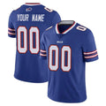 Custom B.Bills Royal Vapor Untouchable Limited Any Name & Numbers Ldoa Stitched Jerseys