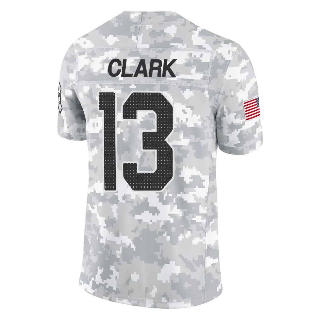 A.Cardinals #13 Kei'Trel Clark Player Camo Salute to Service Limited Home Ldoa Stitched Jerseys