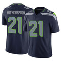 S.Seahawks #21 Devon Witherspoon Player Navy Limited Vapor F.U.S.E. Home Game Ldoa Stitched Jerseys
