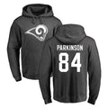LA.Rams #84 Colby Parkinson Player Gray Pullover Hoodie Limited Game Ldoa Stitched Jerseys