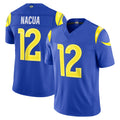 LA.Rams #12 Puka Nacua Player Royal Vapor F.U.S.E. Limited Home Game Ldoa Stitched Jerseys