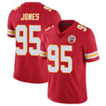 KC.Chiefs #95 Chris Jones Player Red Limited Vapor Untouchable Home Game Ldoa Stitched Jerseys