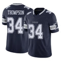 D.Cowboys #34 Jalen Thompson Player Navy Limited Vapor F.U.S.E. Home Game Ldoa Stitched Jerseys