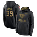 J.Jaguars #39 Cam Little Player Black Salute to Service Hoodies Limited Game Ldoa Stitched Jerseys