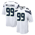 S.Seahawks #99 Leonard Williams Player White Home Game Ldoa Stitched Jerseys