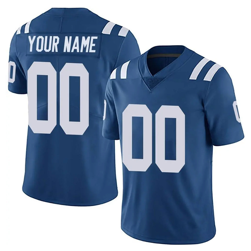 Custom IN.Colts Royal Limited Vapor Untouchable Home Game Any Name & Numbers Ldoa Stitched Jerseys