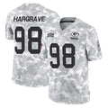 GB.Packers #98 Javon Hargrave Player Arctic Camo Salute To Service Limited Ldoa Stitched Jerseys