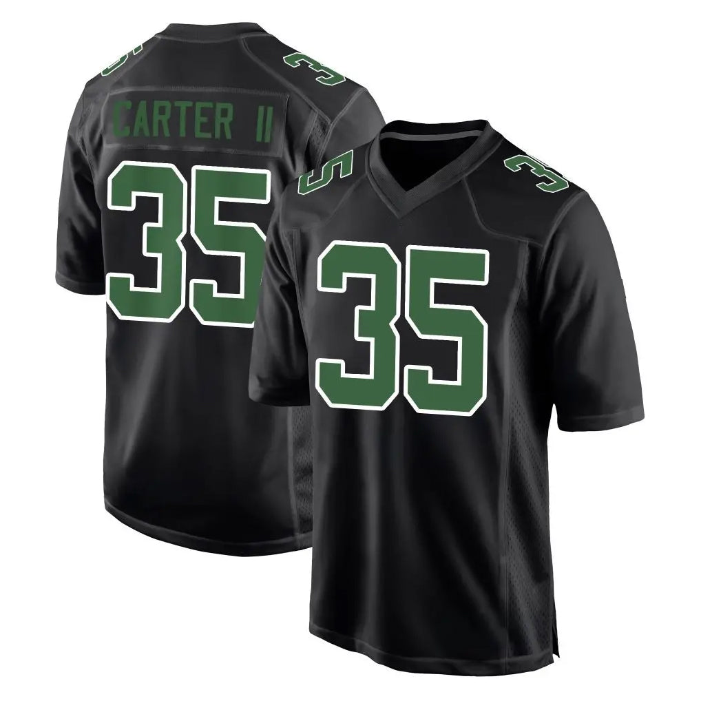 P.Eagles #35 Michael Carter II Player Carbon Green Fashion Home Game Ldoa Stitched Jerseys