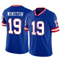 NY.Giants #19 Jameis Winston Player Royal Classic Vapor Home Game Ldoa Stitched Jerseys