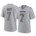 D.Cowboys #7 Rashan Gary Player Gray Atmosphere Fashion Home Game Ldoa Stitched Jerseys