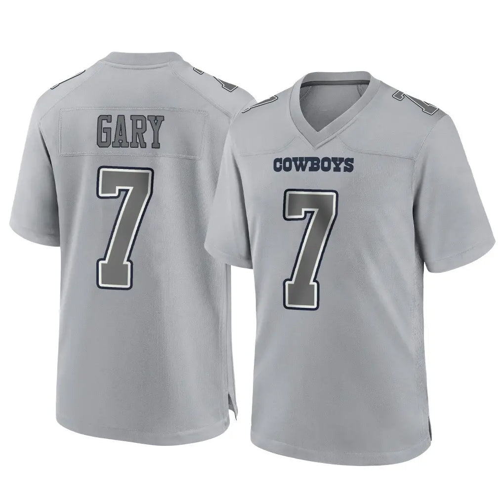 D.Cowboys #7 Rashan Gary Player Gray Atmosphere Fashion Home Game Ldoa Stitched Jerseys