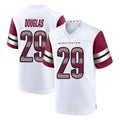 W.Commanders #29 Rasul Douglas Player White Game Home Ldoa Stitched Jerseys