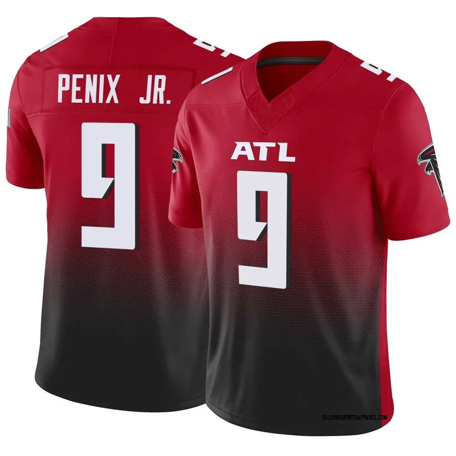 A.Falcons #9 Michael Penix Jr. Player Red Vapor F.U.S.E. Limited Ldoa Stitched Jerseys