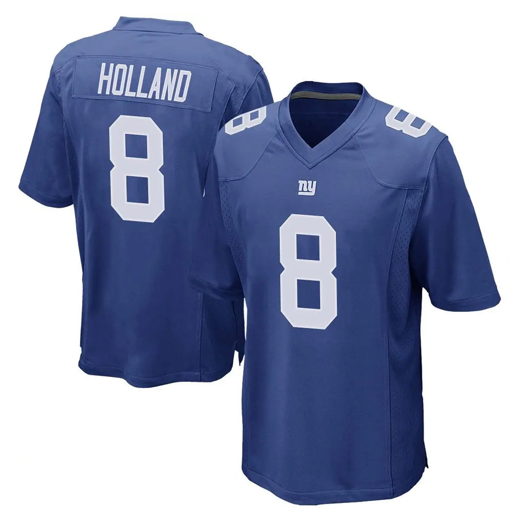 NY.Giants #8 Jevon Holland Player Royal Home Game Ldoa Stitched Jerseys