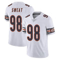 C.Bears #98 Montez Sweat Player White Vapor Untouchable Limited Home Game Ldoa Stitched Jerseys