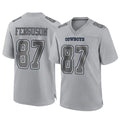 D.Cowboys #87 Jake Ferguson Player Gray Atmosphere Fashion Home Game Ldoa Stitched Jerseys