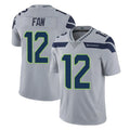S.Seahawks #12 12th Fan Player Gray Limited Vapor Untouchable Home Game Ldoa Stitched Jerseys
