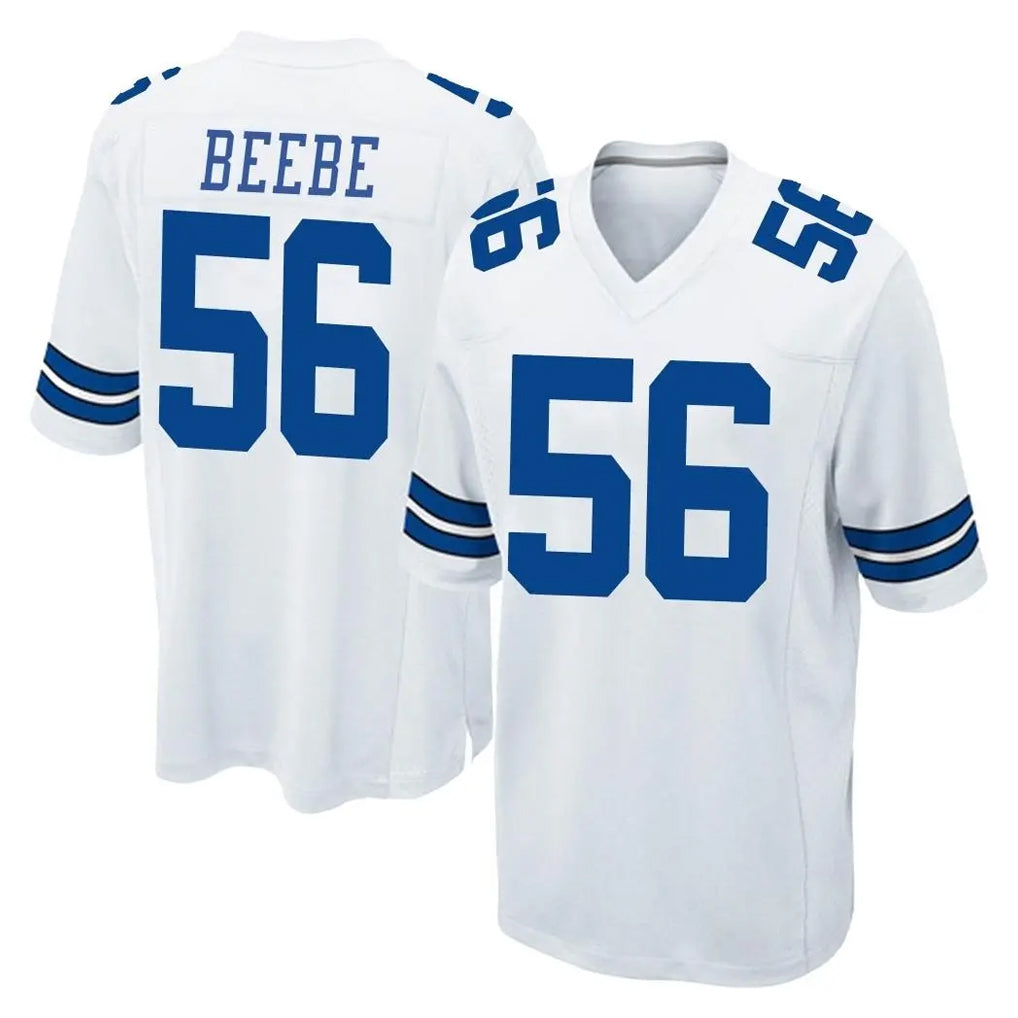 D.Cowboys #56 Cooper Beebe Player White Home Game Kdoa Stitched Jerseys