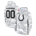 Custom IN.Colts Arctic Camo Salute to Service Hoodies Limited Game Any Name & Numbers Ldoa Stitched Jerseys