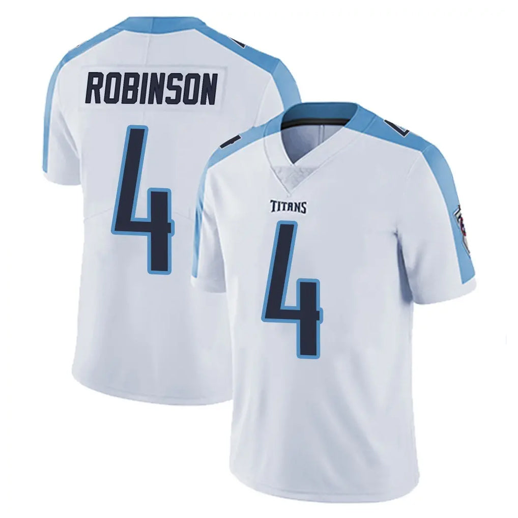 T.Titans #4 Wan'Dale Robinson Player White Limited Vapor Untouchable Home Game Ldoa Stitched Jerseys