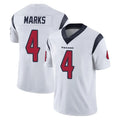 H.Texans #4 Woody Marks Player White Limited Vapor Untouchable Home Game Ldoa Stitched Jerseys