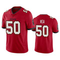 TB.Buccaneers #50 Vita Vea Player Red Limited Vapor Home Game Ldoa Stitched Jerseys